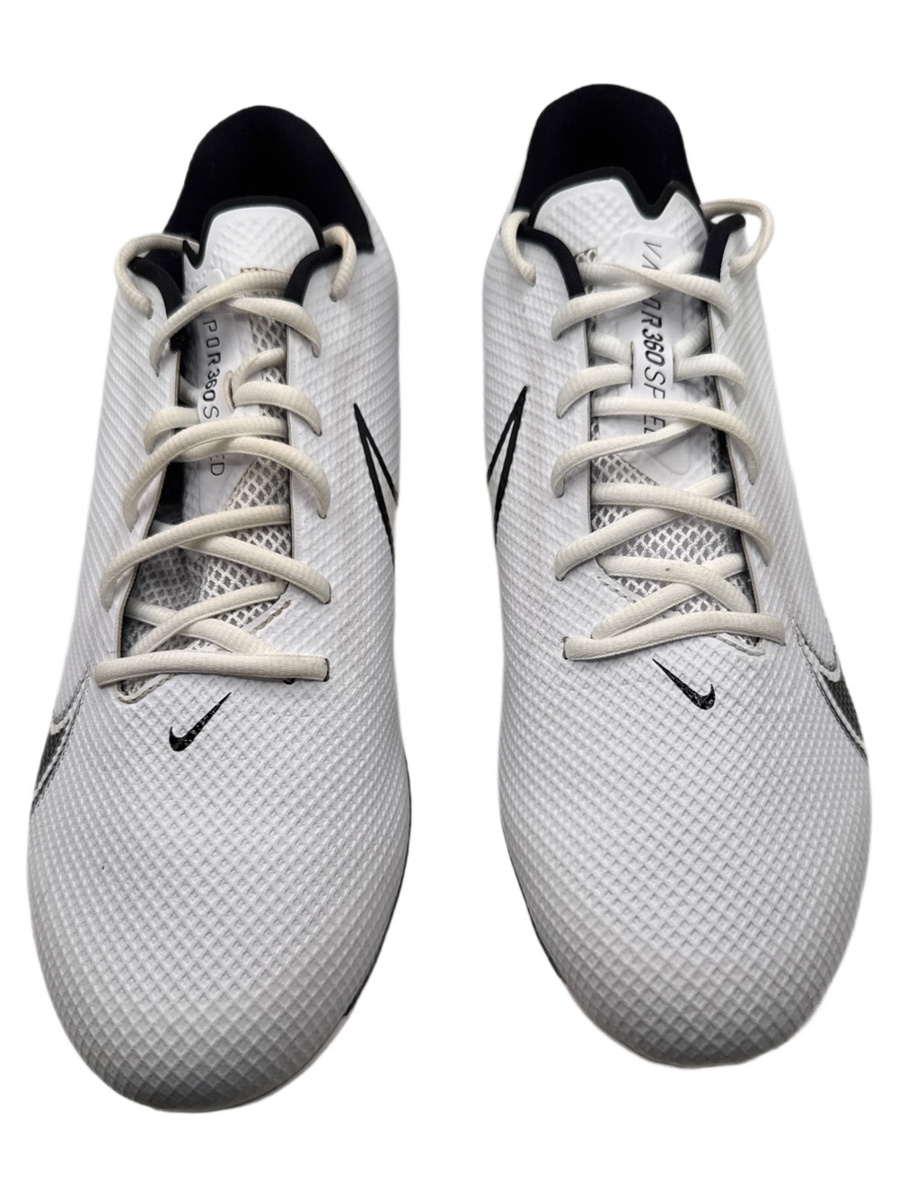 Nike Vapor Edge Speed 360 Football Cleats White Black CD0082-100 Men 13 - Picture 5 of 14
